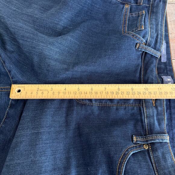 NYDJ Blue Denim Women's Size 14 Jeans Ankle Skinny Leg Casual Mid-Rise - Picture 7 of 10